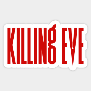 KILLING EVE LOGO Sticker